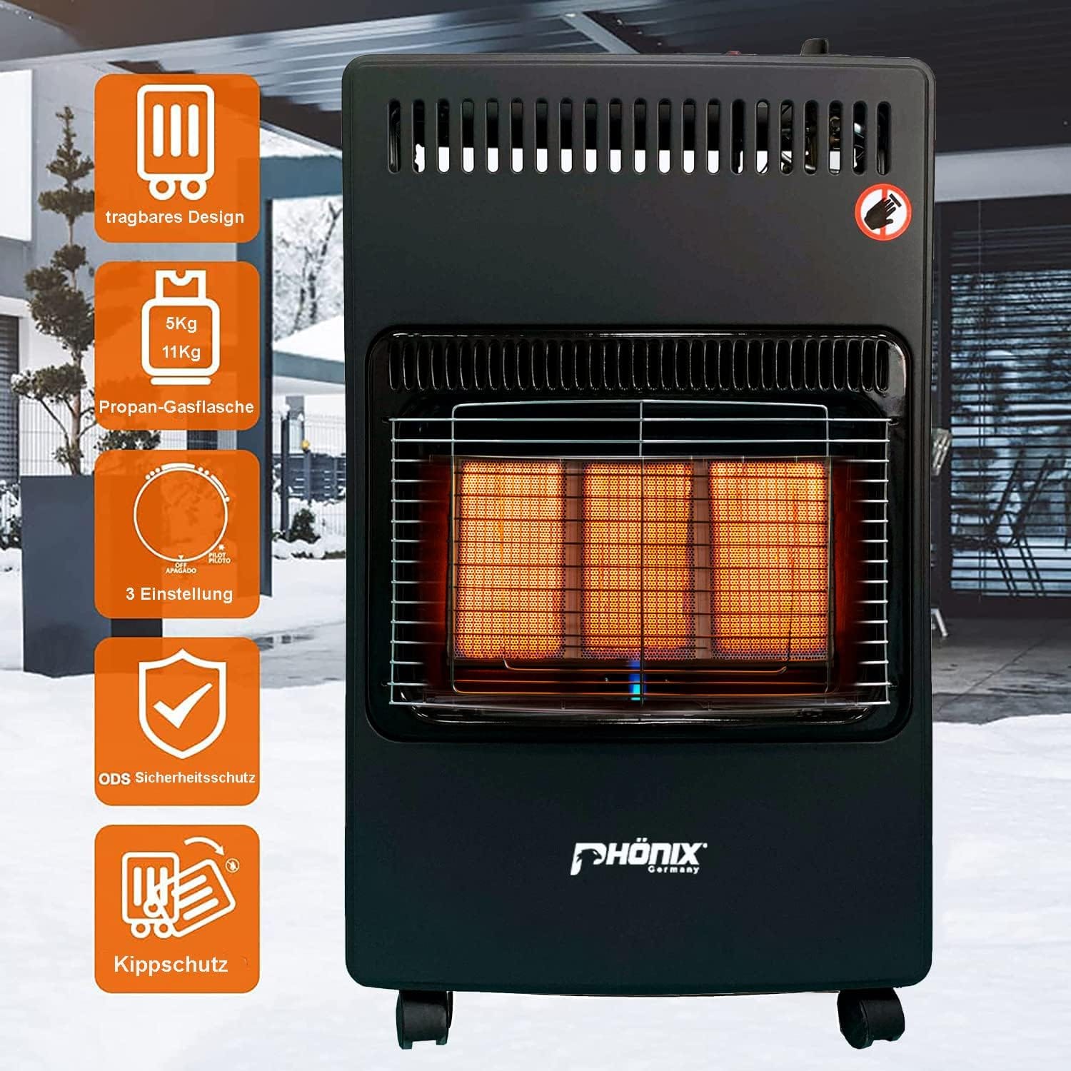 4543 Piec gazowy MH-01F Phonix - obrazek 7