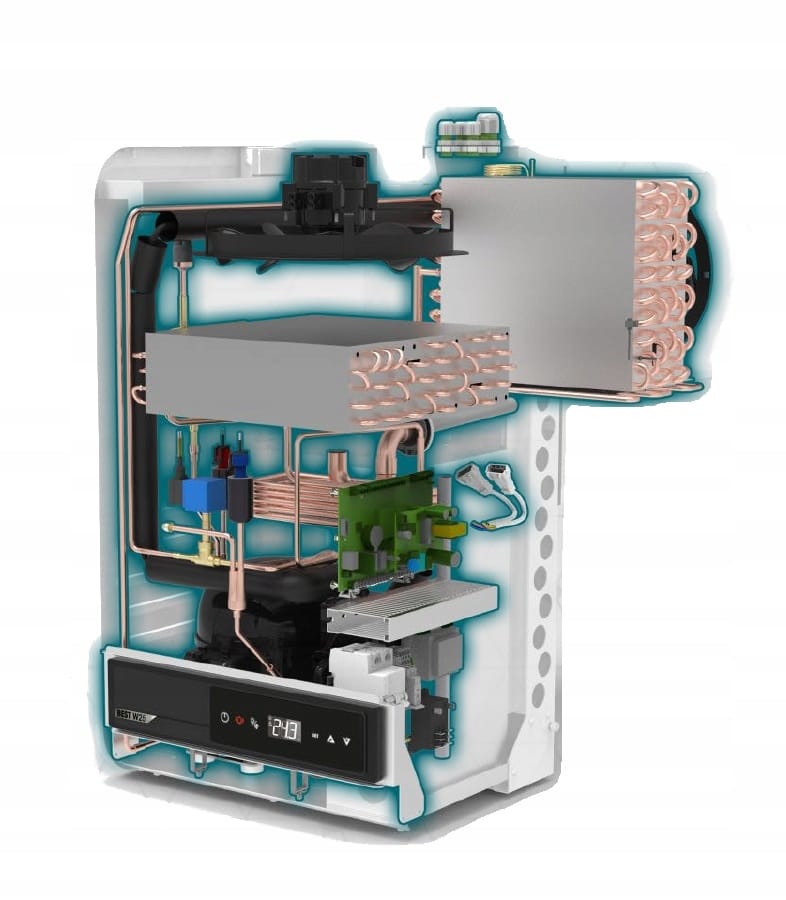 Agregat chłodniczy monoblok Rivacold BEWT251MA10P11 (R290) (BEST)3 Agregat chłodniczy monoblok Rivacold BEWT302LA50P11 BEST 1,54 kW R290 - obrazek 4
