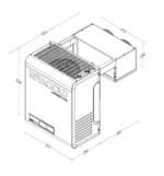 Agregat chłodniczy monoblok Rivacold BEWT302LA50P11 BEST 1,54 kW R290 - obrazek 5