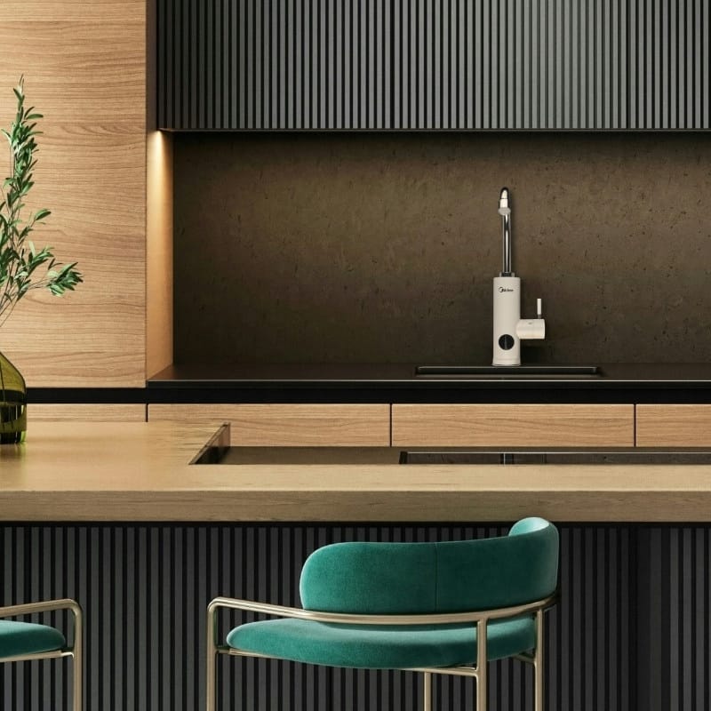 DSK30HPS-X1-W3 Przepływowy podgrzewacz wody, nablatowy Midea DSK30HPS-X1-W - obrazek 7