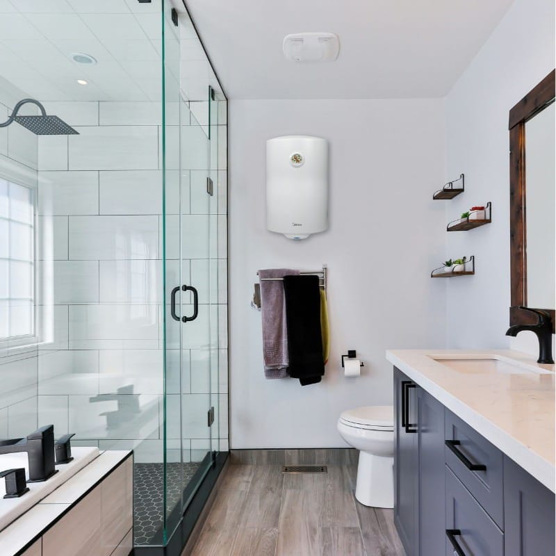 Elektryczny podgrzewacz wody akumulacyjny, 30 l, D30-15F6, Midea 11 Elektryczny podgrzewacz wody akumulacyjny, 100 l, D100-15F6, Midea - obrazek 13