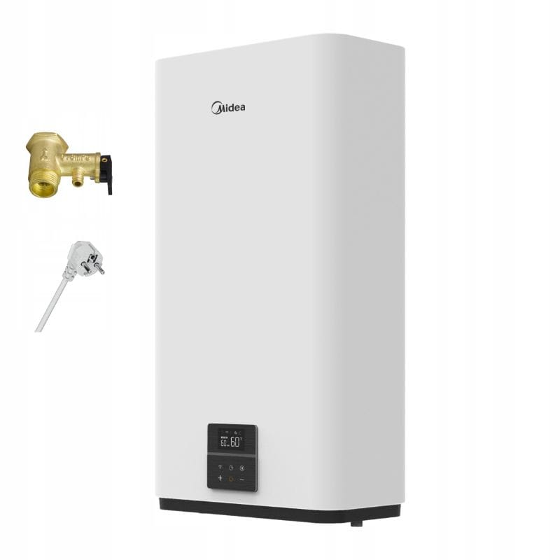 D100-20ED6 Midea Elektryczny podgrzewacz wody akumulacyjny, 30 l, D30-20ED6, Midea WI-FI - obrazek 2