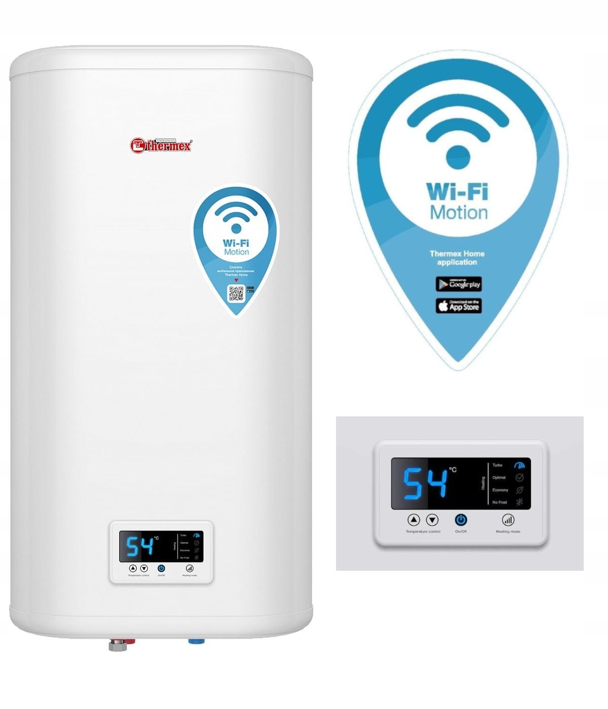 THERMEX IF 30 V COMFORT Wi-F01 Elektryczny podgrzewacz wody akumulacyjny, 80 l, Thermex IF 80 V Comfort Wi-Fi - obrazek 1