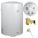 Elektryczny podgrzewacz wody akumulacyjny, 80 l, D80-15F6, Midea