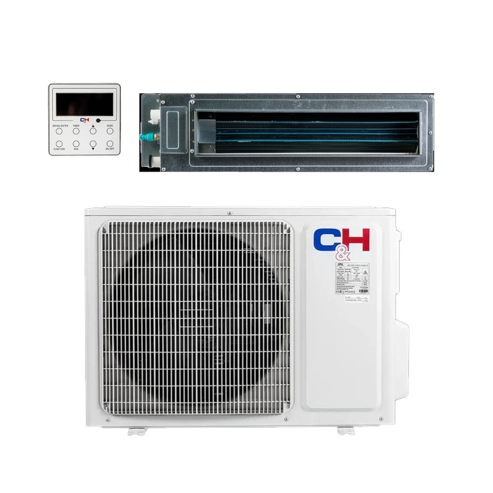 klimatyzator-kanalowy-cooperhunter-35-kw 11 Klimatyzator kanałowy Cooper&Hunter CH-IDS035PRK2/CH-IU035RK2 3,5 kW - obrazek 1