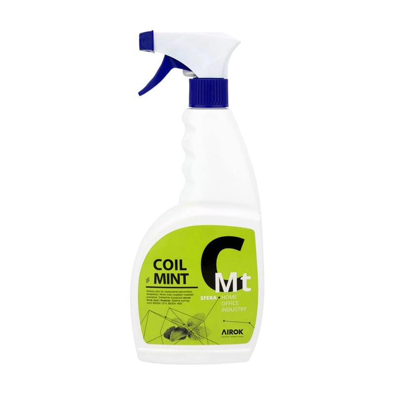 plyn-do-czyszczenia-parownikow-filtrow-airok-cmint Płyn do czyszczenia parowników i filtrów Airok Coil Mint Rtu o zapachu mięty - obrazek 1