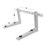 Wspornik składany z poprzeczką Rodigas MS230 - obrazek 7