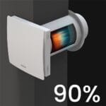 Rekuperator ścienny AIWA ERV10YA WI-FI 60m3/h - obrazek 3