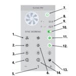 Rekuperator ścienny AIWA ERV10YA WI-FI 60m3/h - obrazek 7