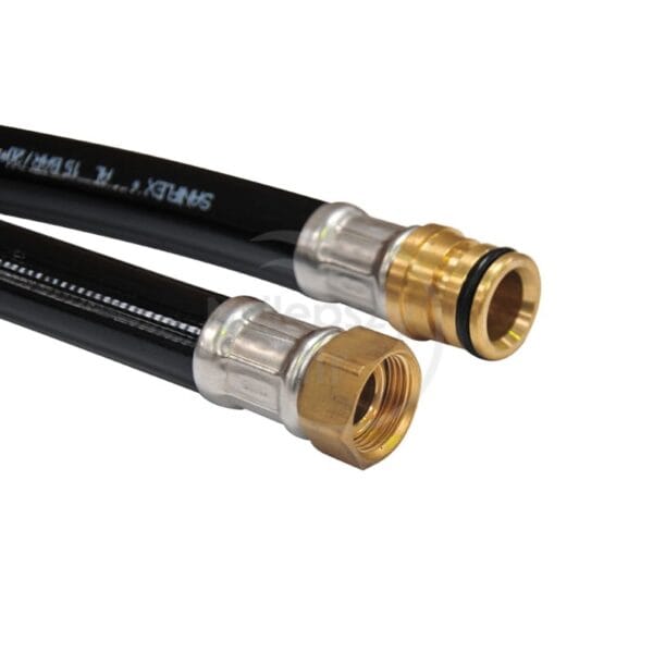 Elastyczne węże przyłączeniowe quick connect x 3/4" GW zestaw