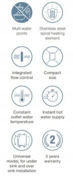Elektryczny przepływowy podgrzewacz wody Thermex Balance 4500 - obrazek 17