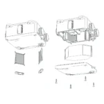 Rekuperator centrala wentylacyjna BLAUBERG Reneo-Fit D 100 VG, WI-FI - obrazek 13