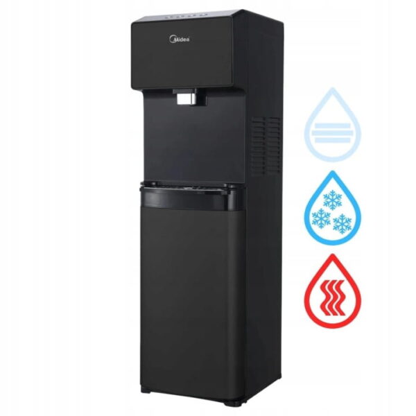 Dystrybutor wody JS1844S czarny do domu i urzedu