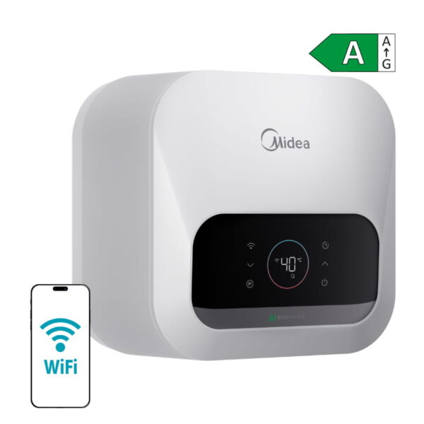 Bojler elektryczny Midea Vita Compact D10-20EVR-O WiFi 2 kW nadumywalkowy